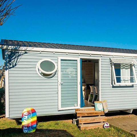 MOBILHOME 6 personnes - Classic | 2 Ch. | 4/6 Pers. | Terrasse Simple | 1 SDB