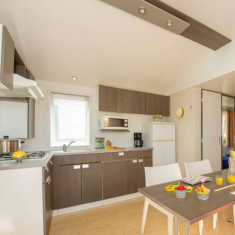 MOBILHOME 6 personnes - Classic | 3 Ch. | 6 Pers. | Terrasse Simple | 1 SDB