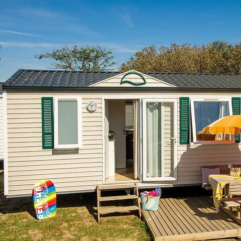 MOBILHOME 6 personnes - Classic | 3 Ch. | 6 Pers. | Terrasse Simple | 1 SDB