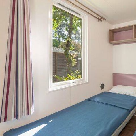MOBILHOME 6 personnes - Mobil-home | Comfort | 2 Ch. | 4/6 Pers. | *Terrasse surélevée* | 1 SDB | Clim. | TV