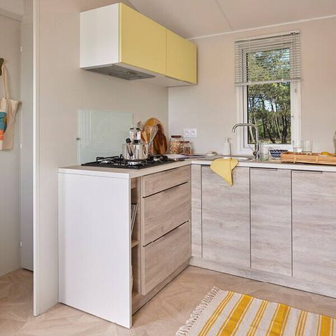 MOBILHOME 6 personnes - Comfort | 2 Ch. | 4/6 Pers. | Terrasse simple | Clim.