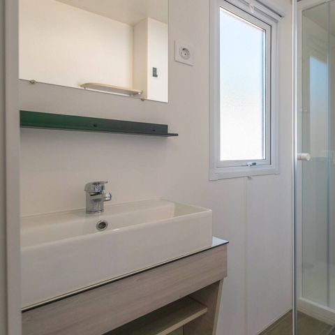 MOBILHOME 6 personnes - Mobil-home | Comfort | 3 Ch. | 6 Pers. | Terrasse surélevée | TV