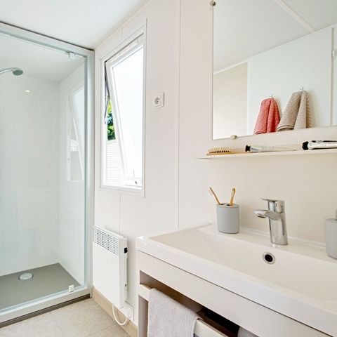 Mobilhome 5 personnes - Cottage Océan TV Wifi - 2 Chambres - 4/5 personnes