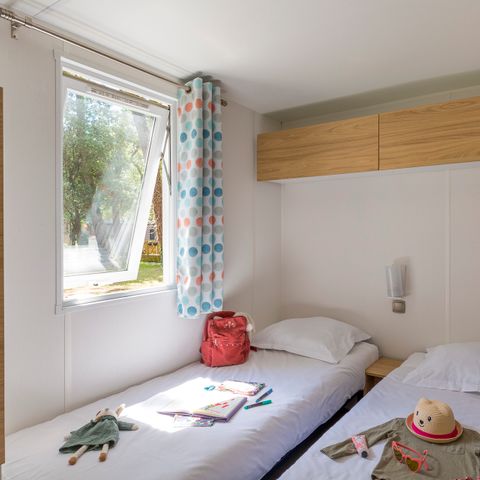 Mobilhome 6 personnes - Cottage Famille TV Wifi - 3 chambres - 6 personnes