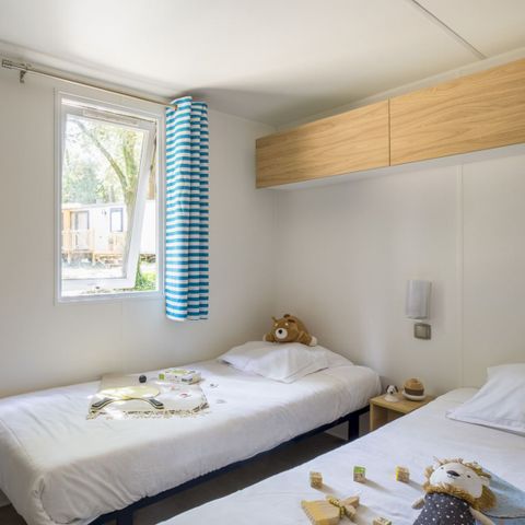 Mobilhome 6 personnes - Cottage Bora Bora 4/6 pers 2 Ch 1 Sdb ****