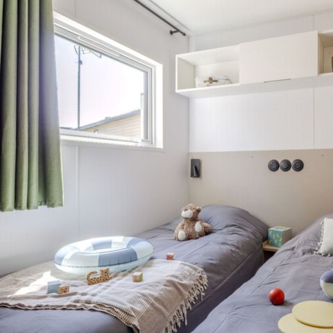 Mobilhome 4 personnes - Cottage Palma 4 pers 2 Ch 2 Sdb avec spa Premium