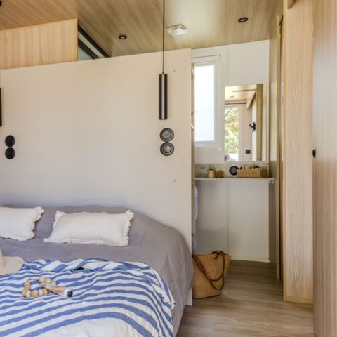Mobilhome 4 personnes - Cottage Palma 4 pers 2 Ch 2 Sdb avec spa Premium