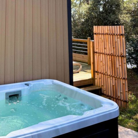 Mobilhome 4 personnes - Cottage Palma 4 pers 2 Ch 2 Sdb avec spa Premium