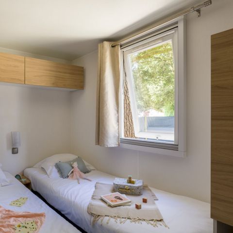 Mobilhome 6 personnes - Cottage Casablanca 6 pers 3 Ch 2 Sdb ****