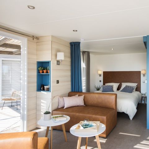 Mobilhome 2 personnes - Cottage Palma 2 pers 1 Ch 1 Sdb Premium