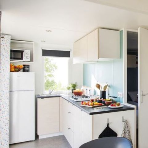 Mobilhome 4/6 personnes - Cottage Brasilia - 2 chambres - 1 salle de bain ***