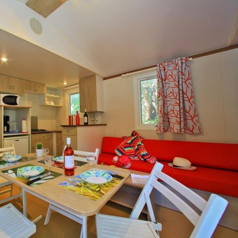 Mobilhome 4 personnes - Cottage Acapulco 4 pers 2 Ch 1 Sdb **