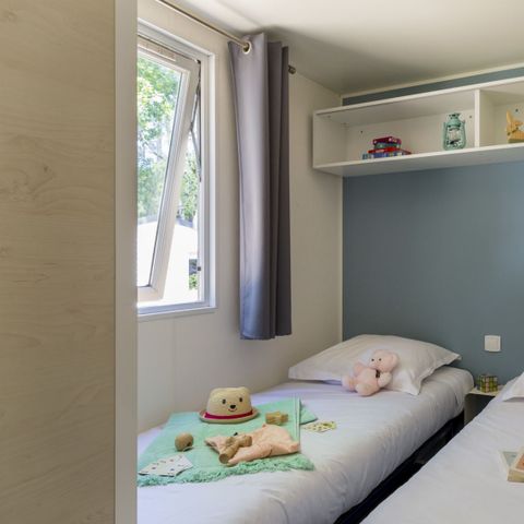 Mobilhome 4 personnes - Cottage Bangkok 4 pers 2 Ch 1 Sdb ***