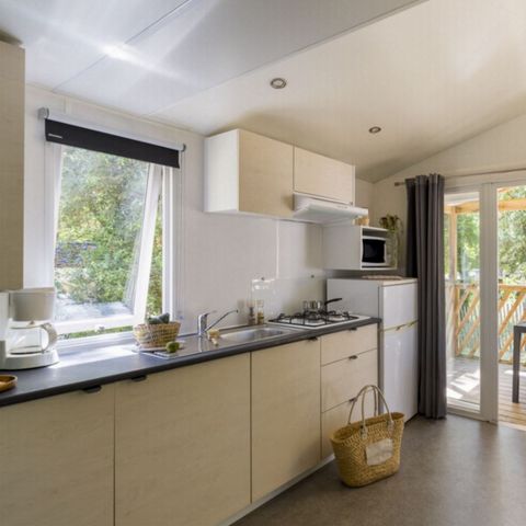 Mobilhome 4 personnes - Cottage Bangkok 4 pers 2 Ch 1 Sdb ***