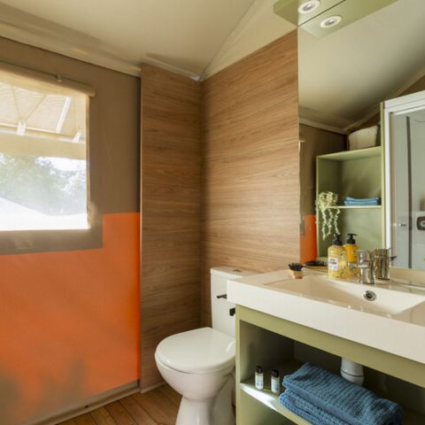 Tente 4 personnes - Tente Lodge 4 pers 2 Ch 1 Sdb ***
