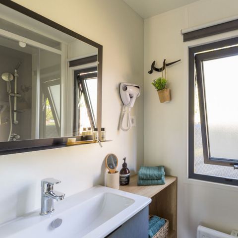 Mobilhome 4 personnes - Cottage Casablanca 4 pers 2 Ch 2 Sdb ****