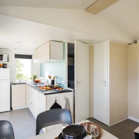 Mobilhome 6 personnes - Mobil Home Aqua 2 chambres 4/6 personnes TV