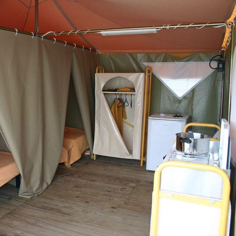 BUNGALOW TOILÉ 4 personnes - Muscade, sans sanitaires