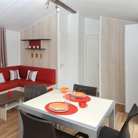 MOBILHOME 4 personnes - Classique 2 Chambres terrasse couverte
