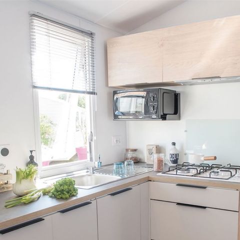 MOBILHOME 2 personnes - Confort + 1 Chambre