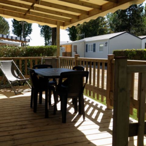 MOBILHOME 2 personnes - Confort + 1 Chambre