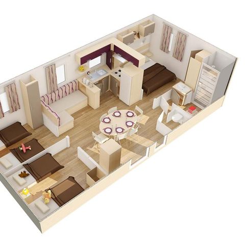 MOBILHOME 6 personnes - Tamaris Confort