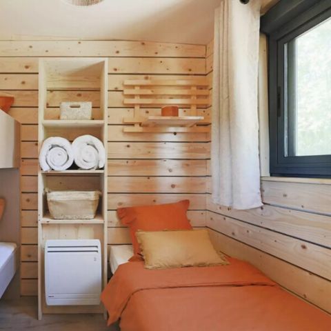 CHALET 4 personnes - Prestige 2 chambres 5 personnes, Terrasse couverte, TV, LV, CLIM, 25m² (2025)