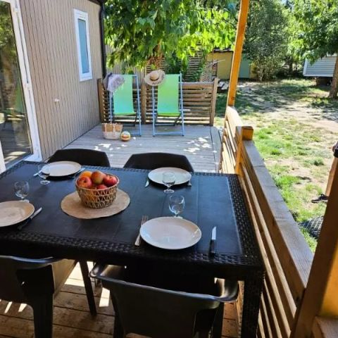 MOBILHOME 4 personnes - Mobil-Home Premium 3 Pièces 4 Personnes Climatisé + TV