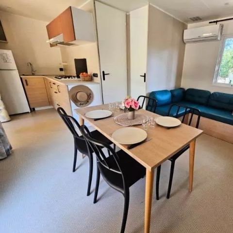 MOBILHOME 4 personnes - Mobil-Home Premium 3 Pièces 4 Personnes Climatisé + TV