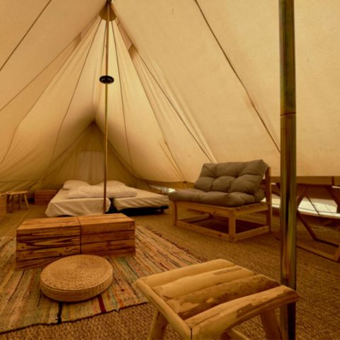 TENTE TOILE ET BOIS 2 personnes - Bivouac - 2 pers