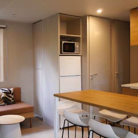 MOBILHOME 6 personnes - 3 CH Premium vue sur Loire - 6 pers