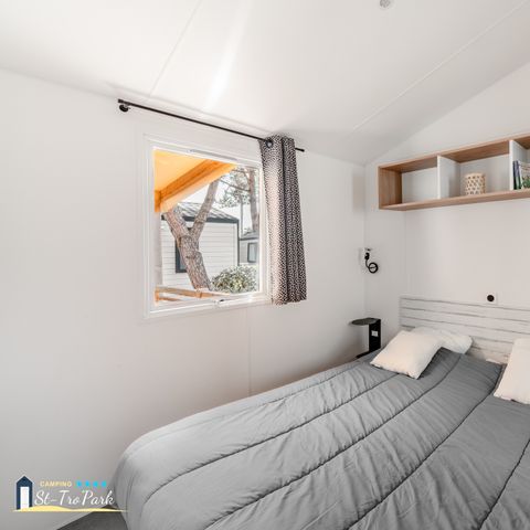 MOBILHOME 4 personnes - Mobil-home Premium 32m² (2 chambres - 2 sdb) + Lave Vaisselle + terrasse semi-couverte 15m²