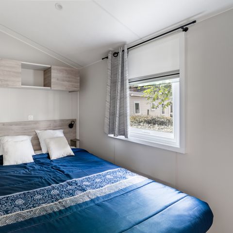 MOBILHOME 2 personnes - Mobil-home Premium 19m² (1 chambre) + Lave-vaisselle + Terrasse semi-couverte 11m²