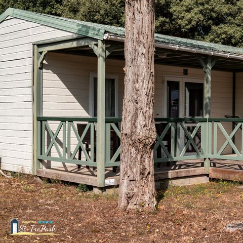 MOBILHOME 4 personnes - Premium 32m² (2 chambres) réservé aux personnes à mobilité réduite avec climatisation
