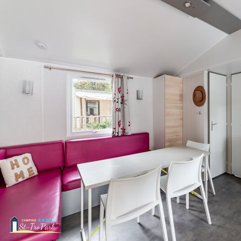 MOBILHOME 4 personnes - CONFORT PLUS 27.5 m²