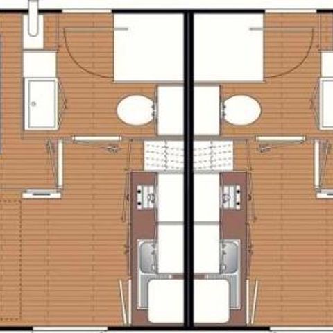 MOBILHOME 2 personnes - Mobilhome 2 personnes
