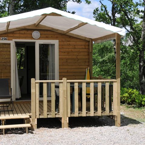 MOBILHOME 2 personnes - TERRASSE CLIM TV