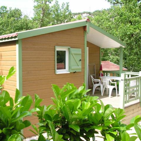 MOBILHOME 6 personnes - 4/6 Confort avec terrasse + Climatisation + TV 40m²