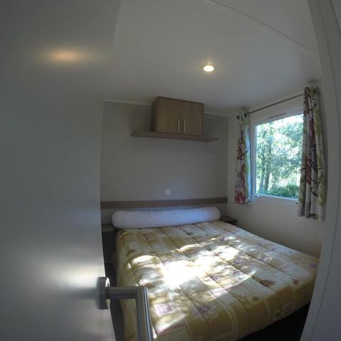 MOBILHOME 6 personnes - 4/6 Confort avec terrasse + Climatisation + TV 40m²
