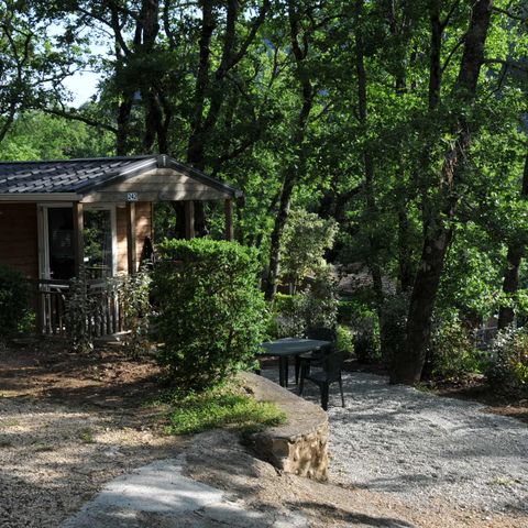 MOBILHOME 6 personnes - 6 avec terrasse + Climatisation + TV - 36m²