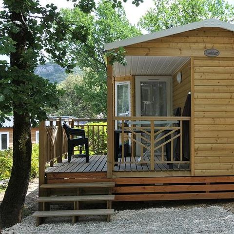MOBILHOME 4 personnes - 4 personnes avec terrasse + climatisation + TV - 31m²