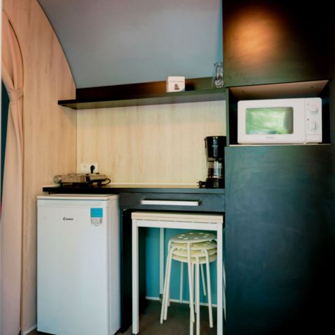 Tente en toile et en bois 4 personnes - Coco Sweet - 2 chambres