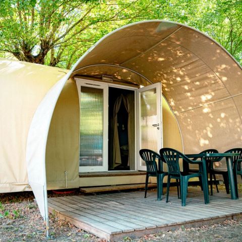 TENTE TOILE ET BOIS 4 personnes - Coco Sweet 2ch 4pers