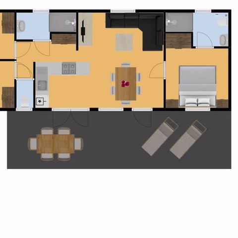 MOBILHOME 6 personnes - Vigne