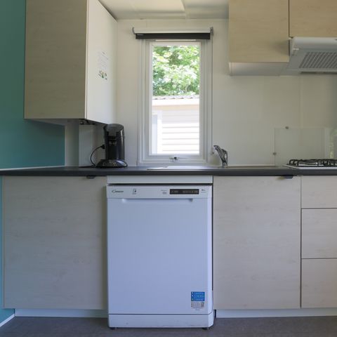 MOBILHOME 4 personnes - Pommier avec vue sur la rivière