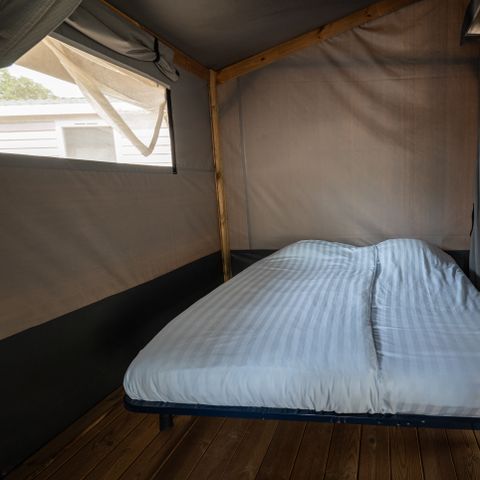 TENTE TOILE ET BOIS 4 personnes - Cocotier