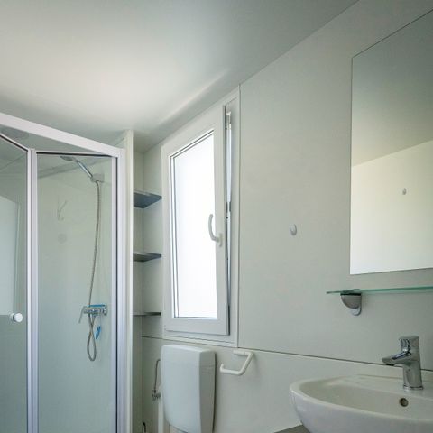 Mobilhome 6 personnes - Comfort | 2 Ch. | 4/6 Pers. | Terrasse surélevée | Clim.