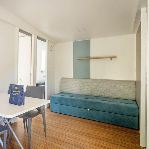 Mobilhome 6 personnes - Comfort | 2 Ch. | 4/6 Pers. | Terrasse surélevée | Clim.