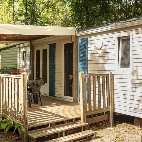Mobilhome 6 personnes - Mobil-home | Classic XL | 3 Ch. | 6 Pers. | Terrasse surélevée | Clim.