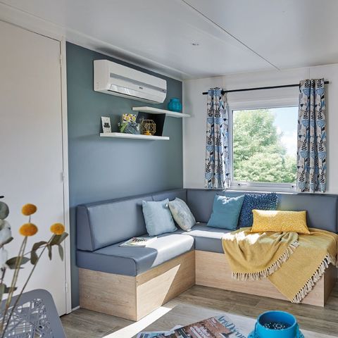 Mobilhome 6 personnes - Mobil-home | Comfort | 2 Ch. | 4/6 Pers. | Terrasse simple | Clim.